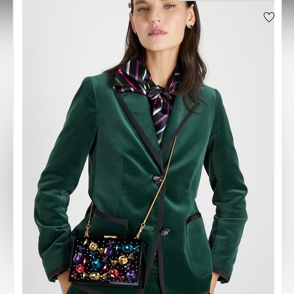 Kate Spade Sweet Treats Jeweled Resin Small Clutch - Picture 14 of 14